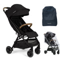 Nuna Trvl™ Pushchair with Travel Bag and Raincover - Caviar