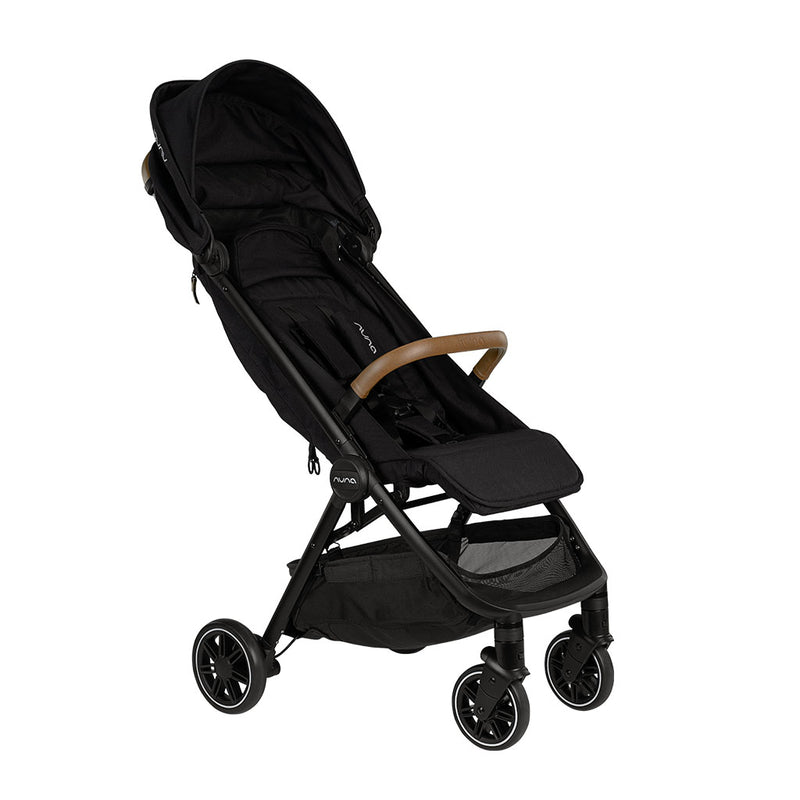 Nuna Trvl™ Pushchair with Travel Bag and Raincover - Caviar