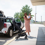 Nuna Trvl™ Pushchair with Travel Bag and Raincover - Caviar