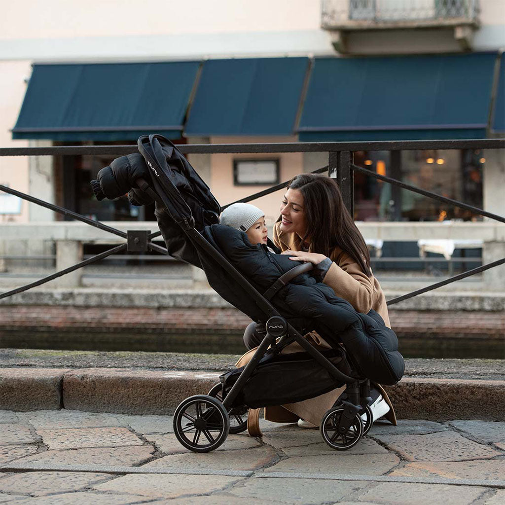 nuna winter stroller Nuna Winter Stroller Set | Merino Wool Footmuff and Mittens