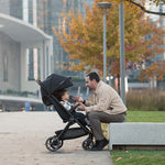 Nuna Trvl™ LX Pushchair with Carry Bag and Raincover - Caviar