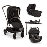 Nuna triv™ next + lytl™ + arra™ flex + base™ curv travel system - Caviar
