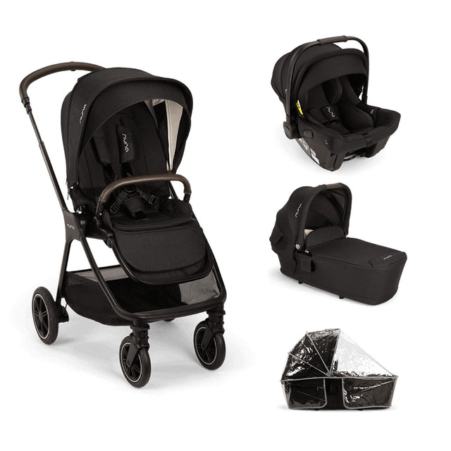 Nuna triv™ next + pipa™ urbn generation travel system - Caviar