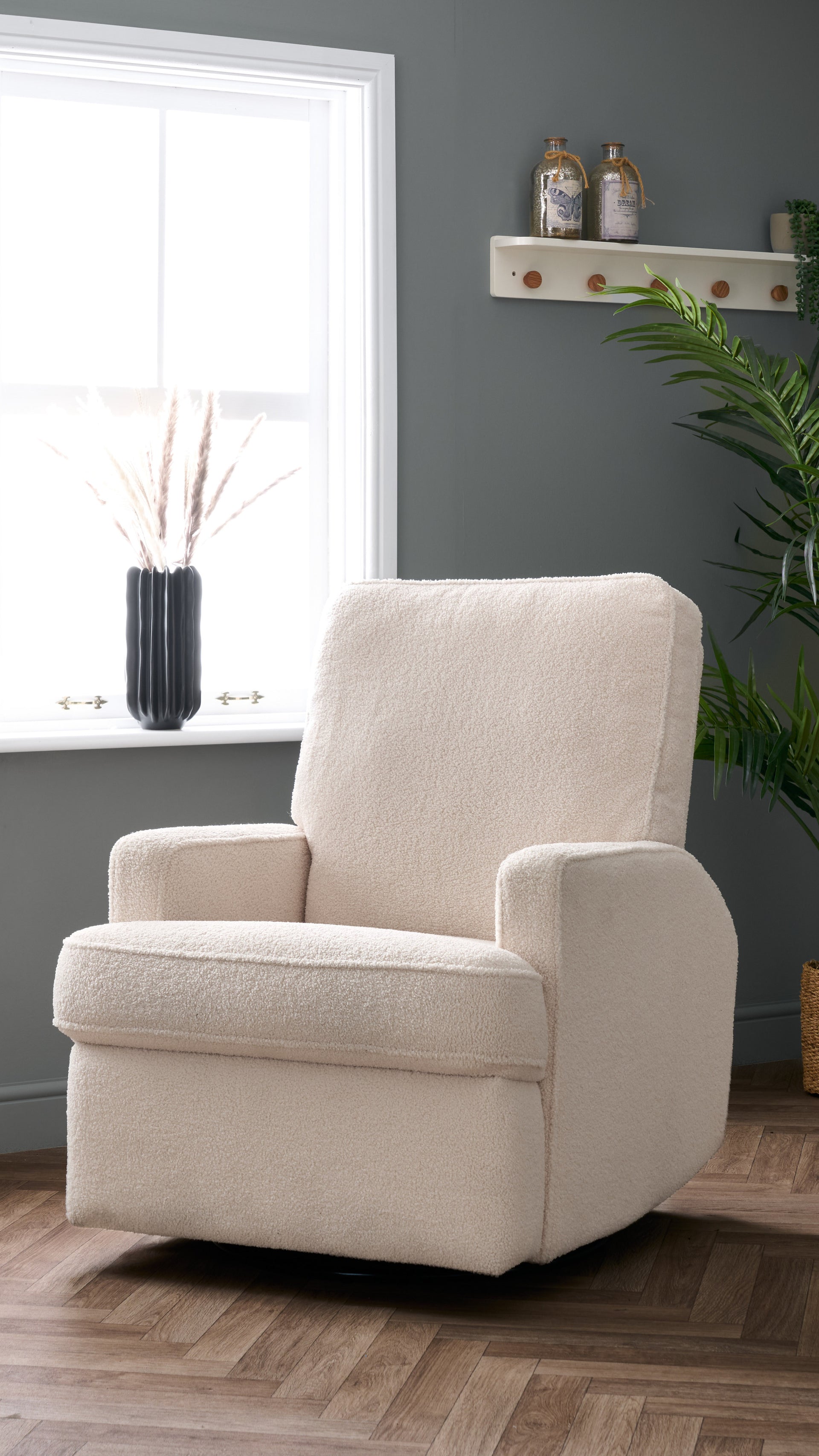 Obaby Madison Electric Swivel Glider Recliner Chair