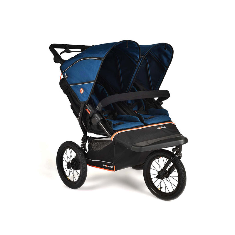 Out N About Nipper Double V6 Plus Pushchair - Highland Blue