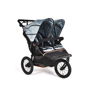 Out N About Nipper Double V6 Plus Pushchair - Rocksalt Grey