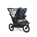 Out N About Nipper Double V6 Plus Pushchair - Rocksalt Grey