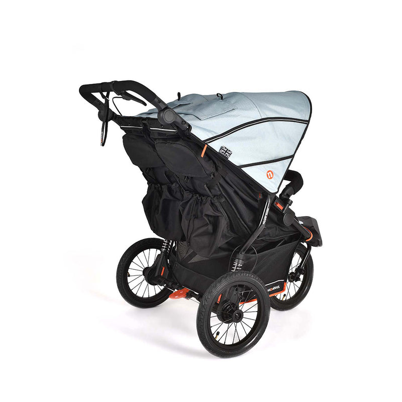 Out N About Nipper Double V6 Plus Pushchair - Rocksalt Grey