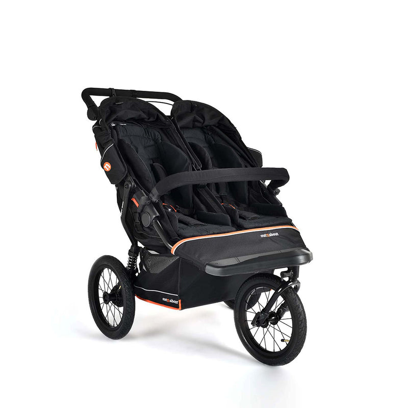 Out N About Nipper Double V6 Plus Pushchair - Summit Black