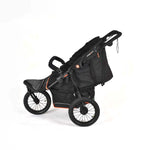 Out N About Nipper Double V6 Plus Pushchair - Summit Black