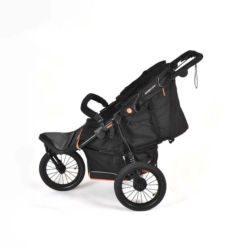 Out N About Nipper Double V6 Plus Pushchair - Summit Black