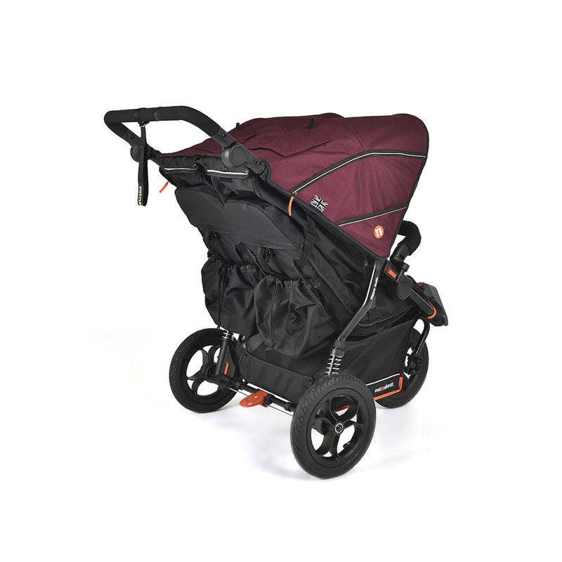 Out N About Nipper Double V6 Pushchair - Brambleberry Red