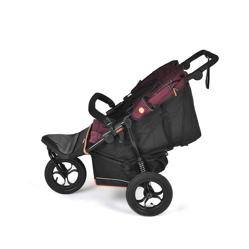 Out N About Nipper Double V6 Pushchair - Brambleberry Red