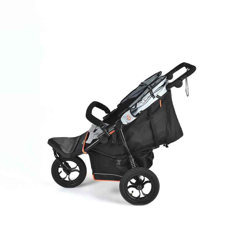 Out N About Nipper Double V6 Pushchair - Rocksalt Grey
