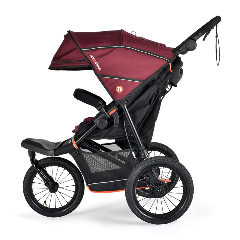 Out N About Nipper V6 Plus Pushchair - Brambleberry Red