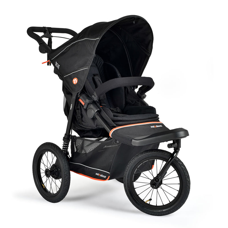 Out N About Nipper V6 Plus Pushchair - Summit Black