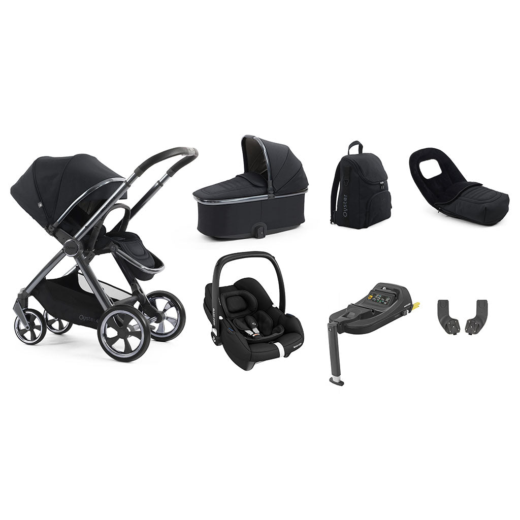 Babystyle Oyster 4 Luxury Bundle - Carbonite