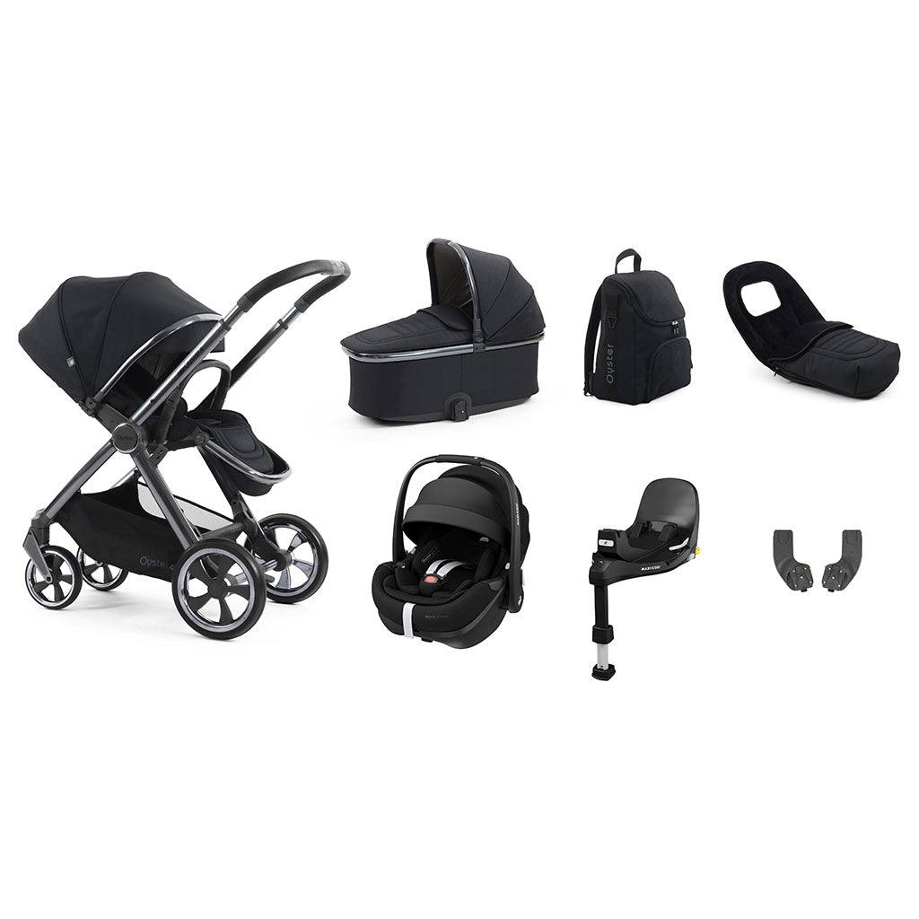 Babystyle Oyster 4 Luxury Bundle - Carbonite