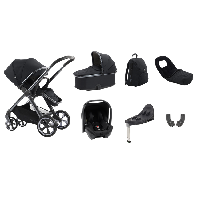 Babystyle Oyster 4 Luxury Bundle - Carbonite
