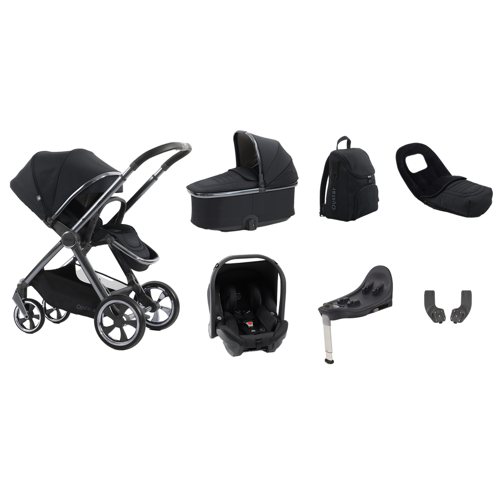 Babystyle Oyster 4 Luxury Bundle - Carbonite