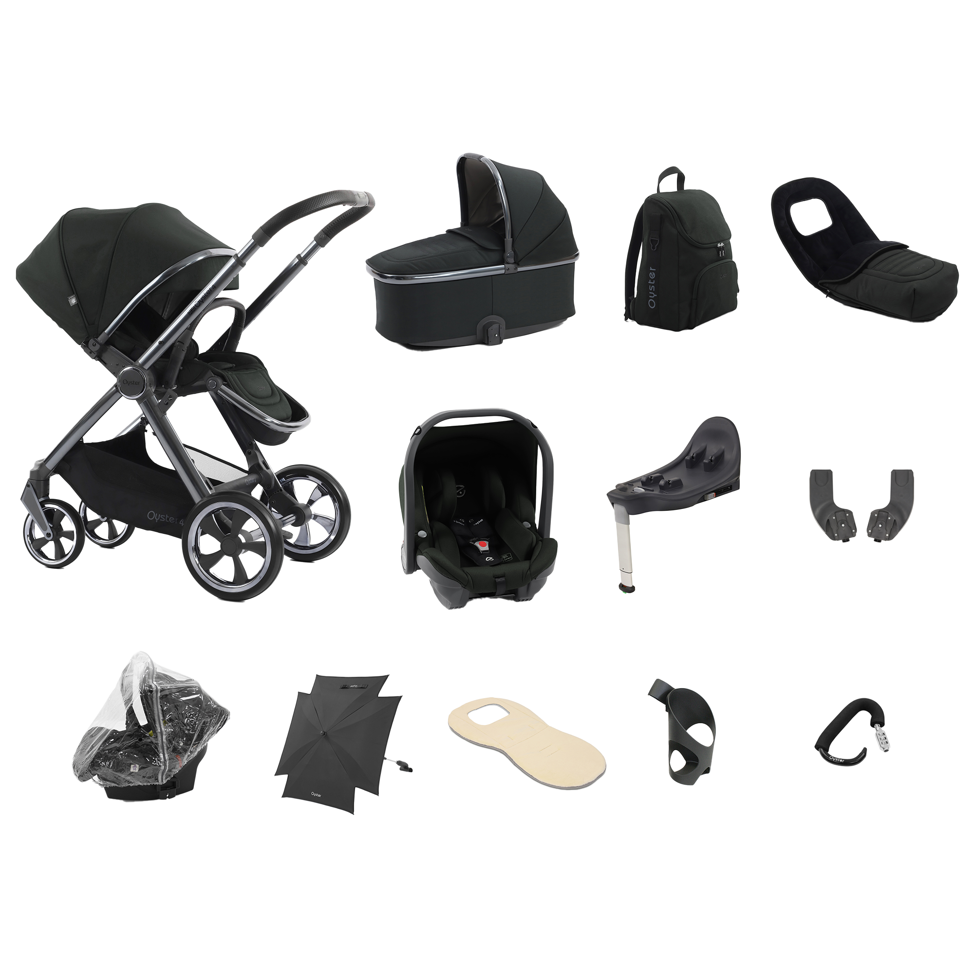 Babystyle Oyster 4 Ultimate Bundle - Black Olive
