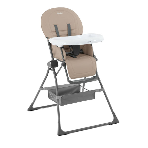 Babystyle Oyster Home Highchair - Mink Side Angle 5