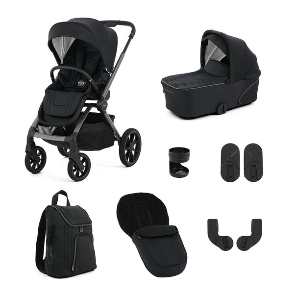 Oyster Vee Stroller Accessory Bundle - Liquorice