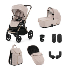 Oyster Vee Stroller Accessory Bundle - Vanilla