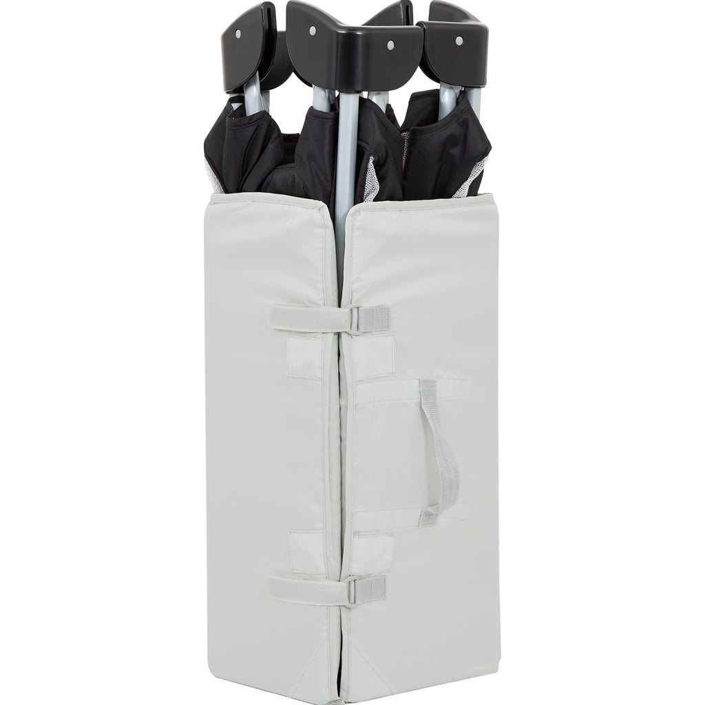 Joie Kubbie Compact Travel Cot - Coal