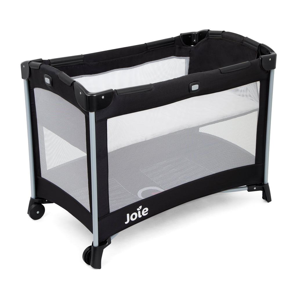 Joie Kubbie Compact Travel Cot - Coal