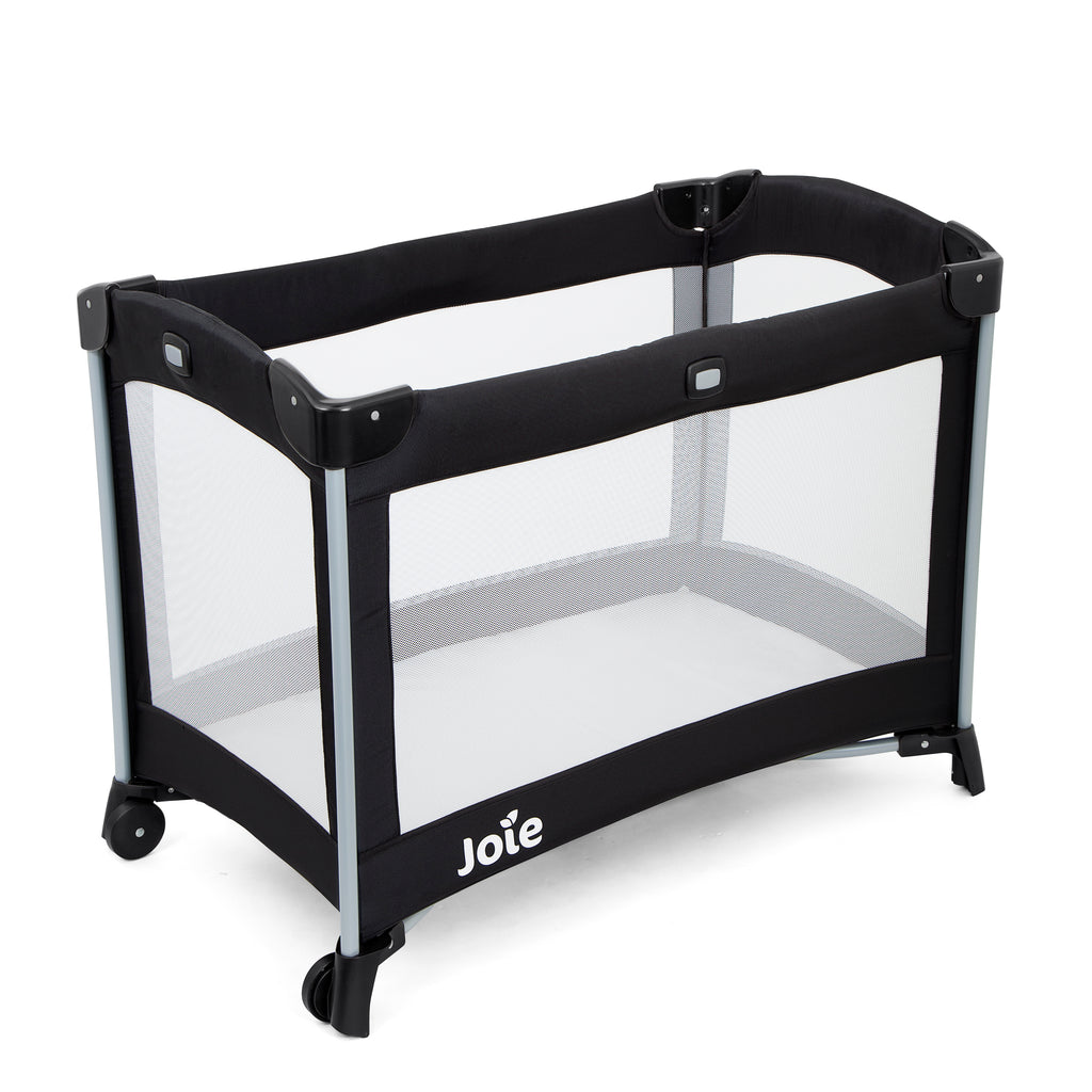 Joie Kubbie Compact Travel Cot - Coal