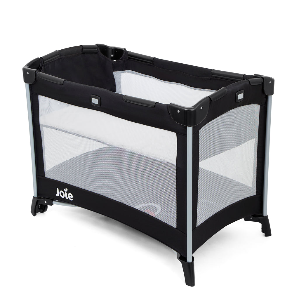 Joie Kubbie Compact Travel Cot - Coal