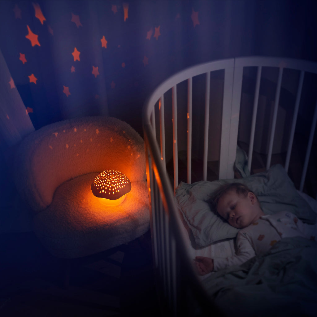 Angelcare Pabobo Mushroom Stars Projector Pink