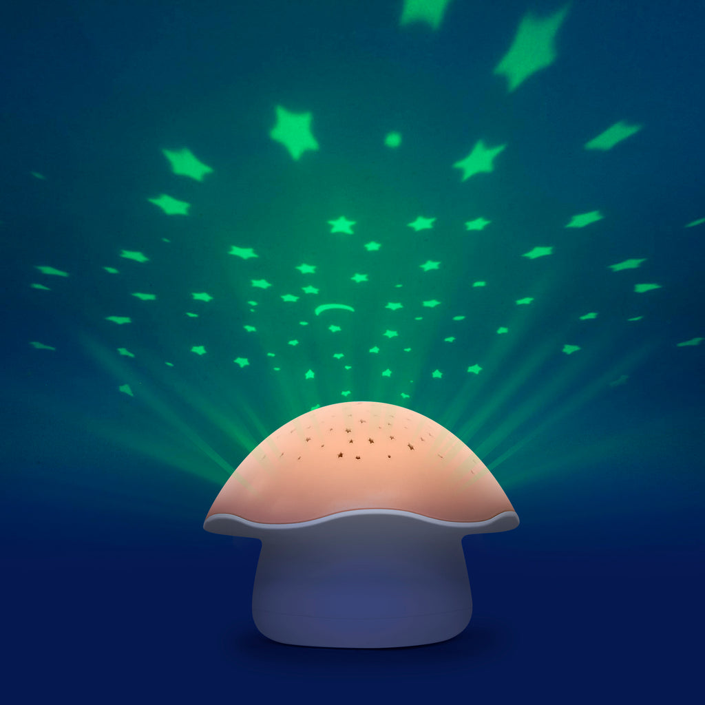 Angelcare Pabobo Mushroom Stars Projector Pink