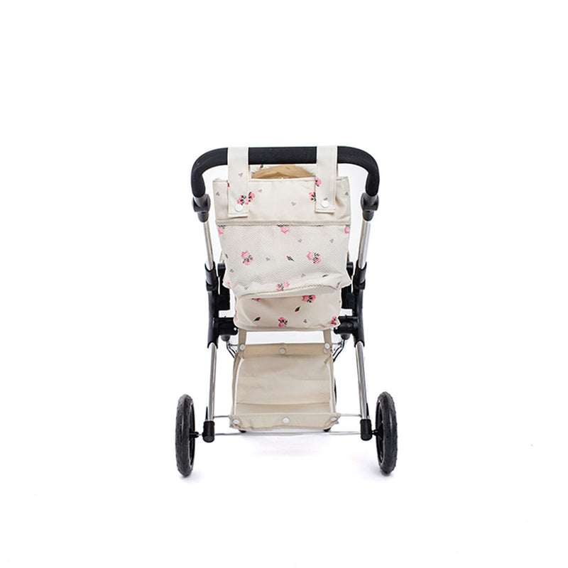 Roma Darcie Single Dolls Pram - Cream 3+ years 78cm