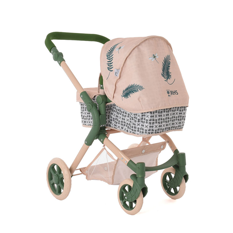 Roma RHS Single Dolls Pram - Fern