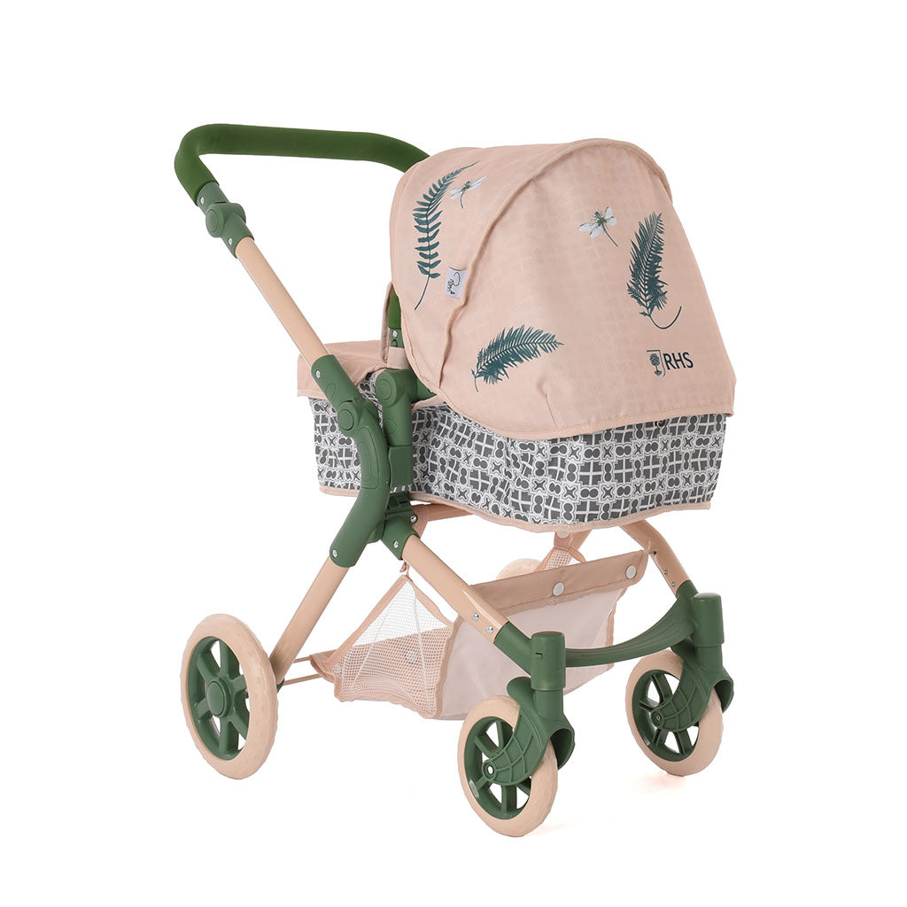 Roma RHS Single Dolls Pram - Fern