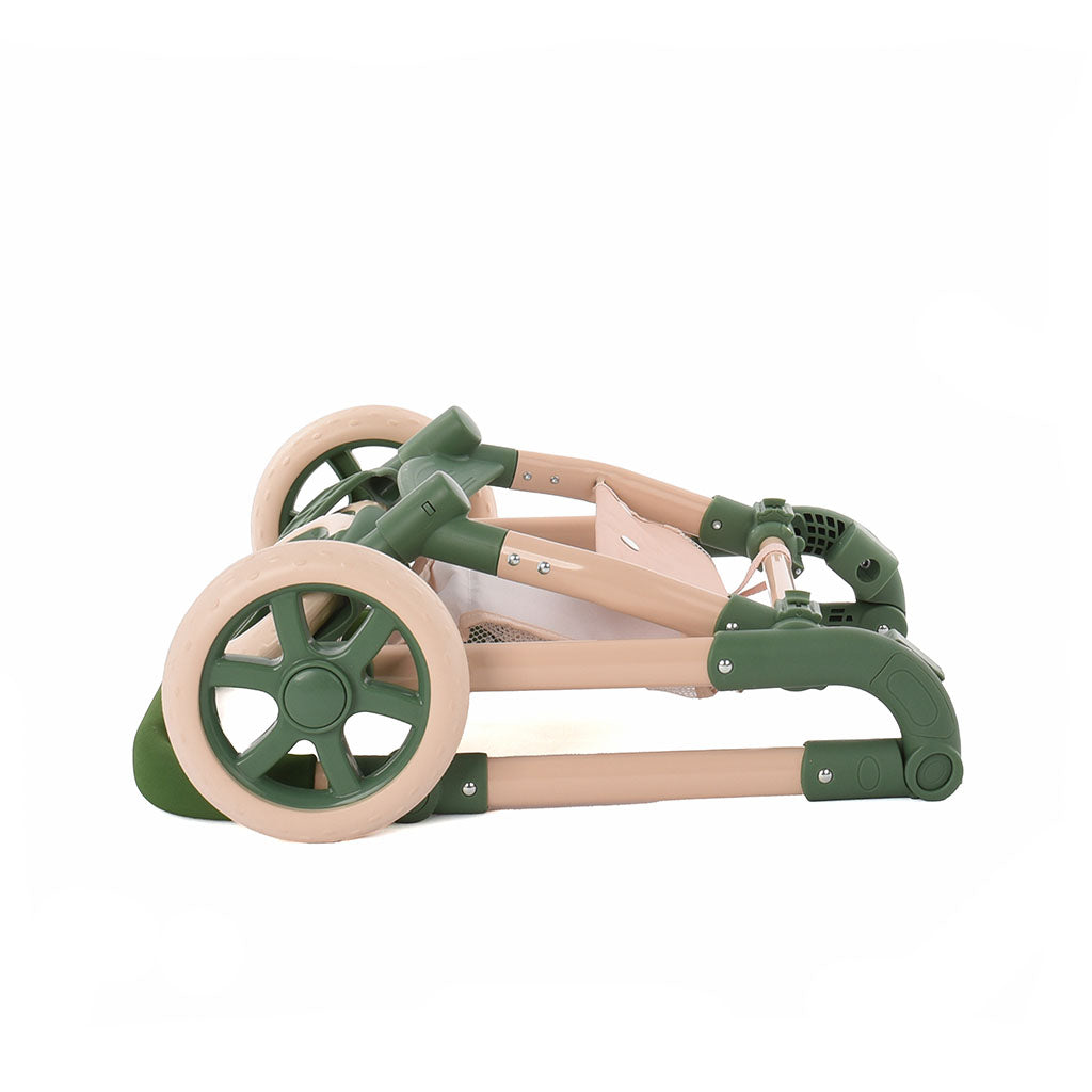 Roma RHS Single Dolls Pram - Fern
