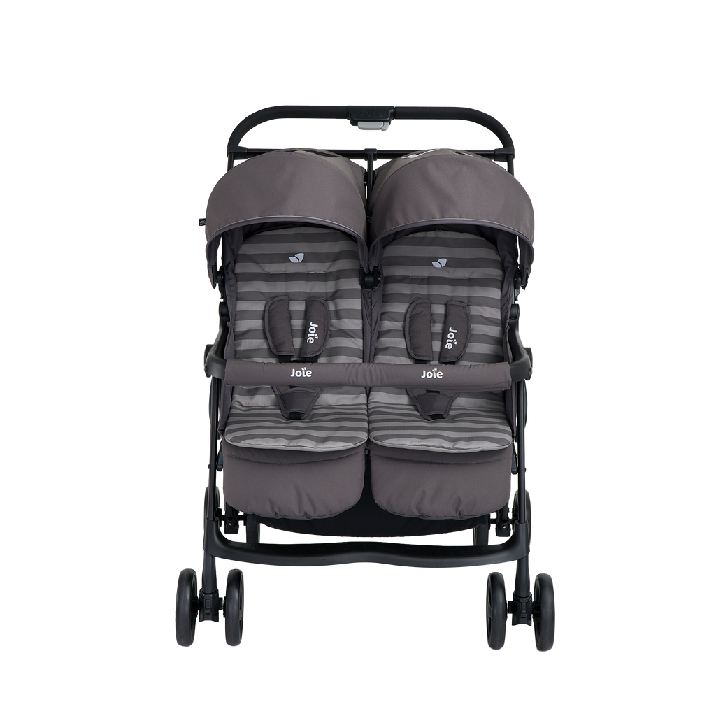 Joie Aire Twin Stroller - Pewter - Ex-Display