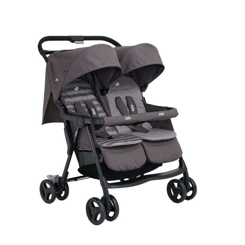 Joie Aire Twin Stroller - Dark Pewter