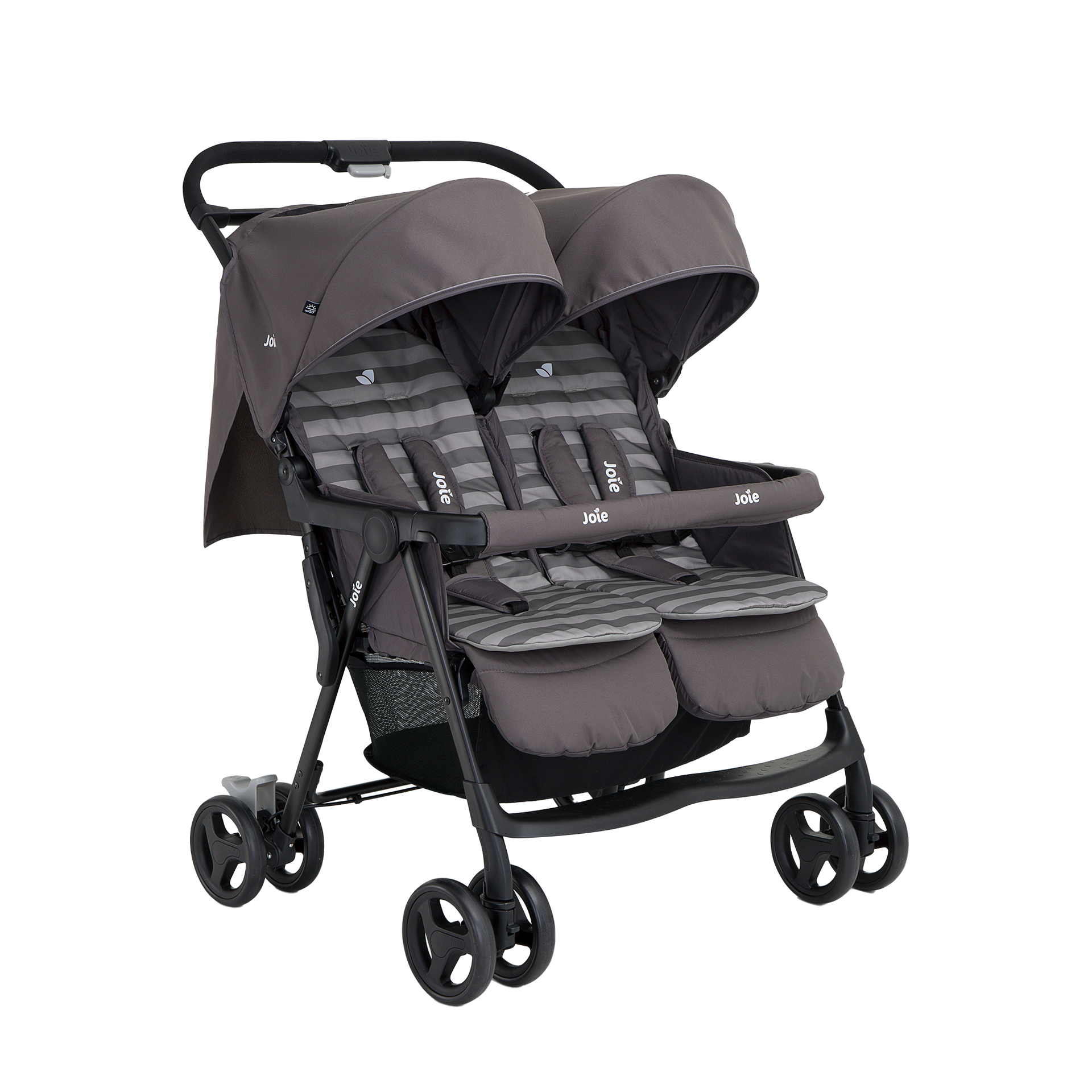 Joie Aire Twin Stroller - Dark Pewter