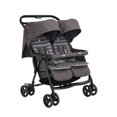 Joie Aire Twin Stroller - Dark Pewter