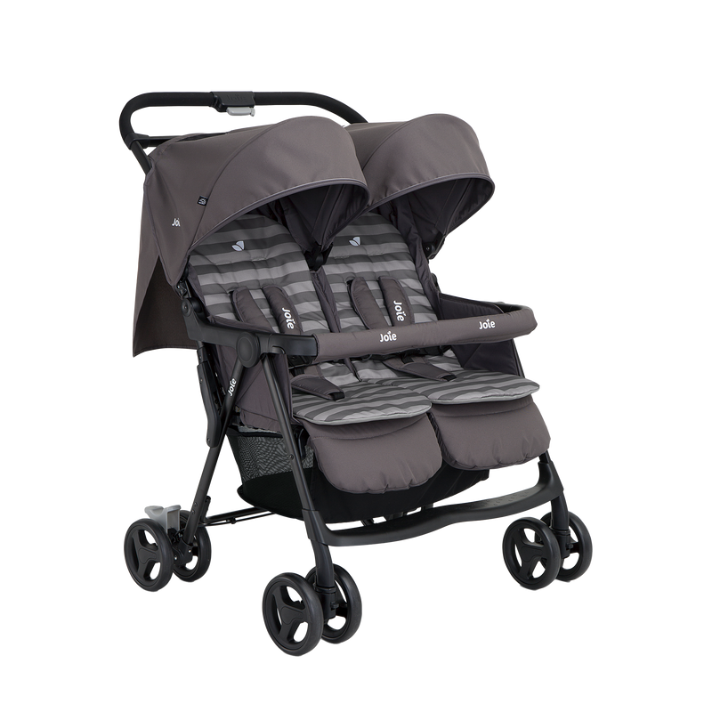 Joie Aire Twin Stroller - Dark Pewter