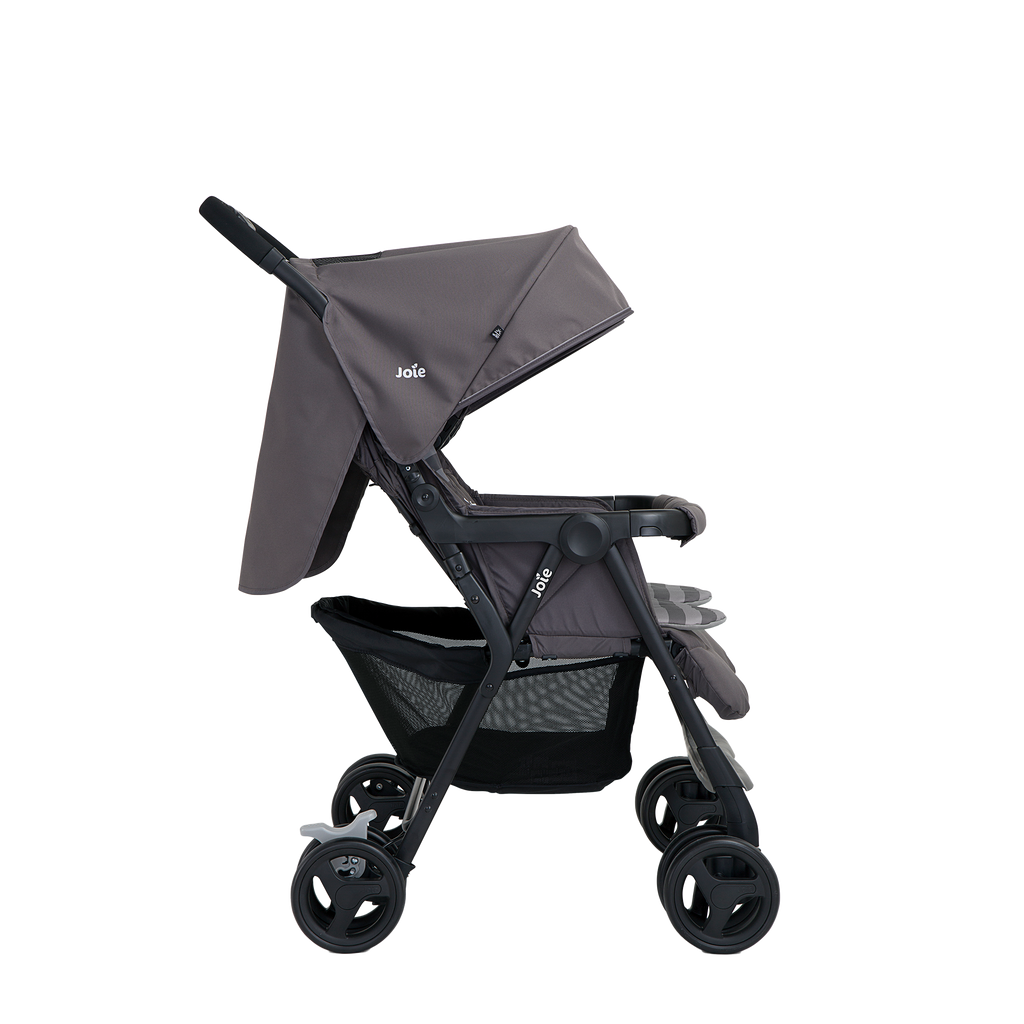 Joie Aire Twin Stroller - Pewter - Ex-Display