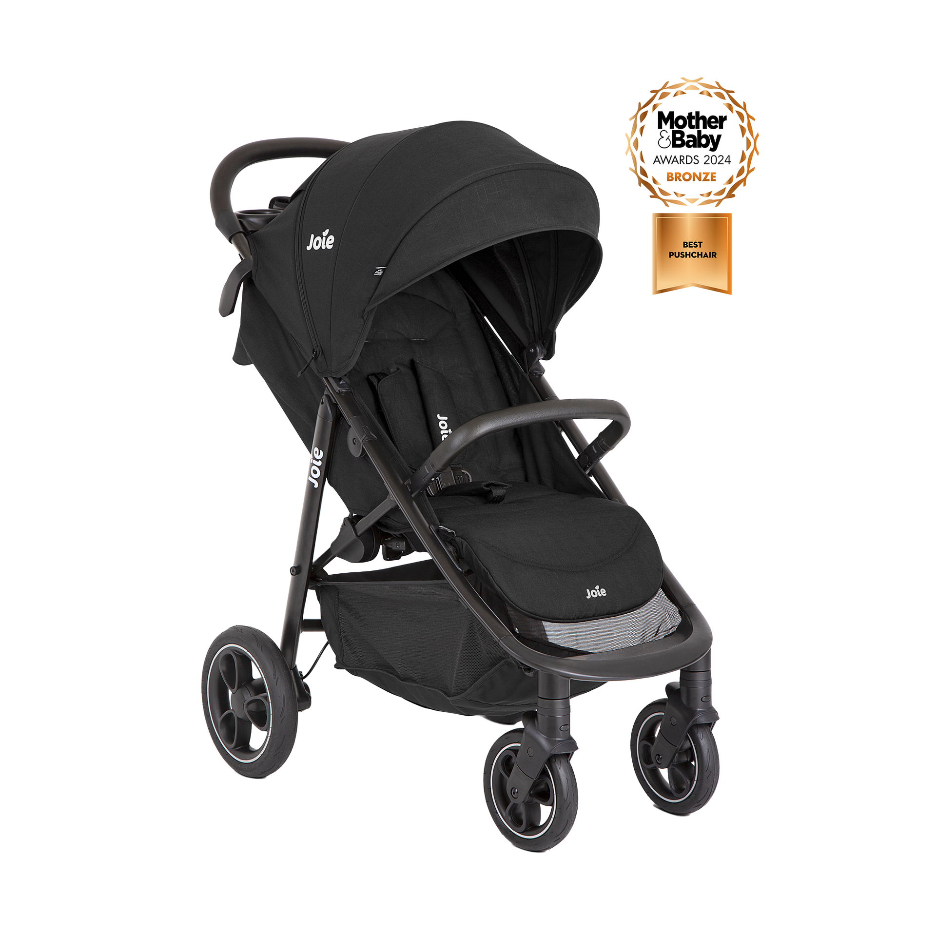 Joie Litetrax Pro 3in1 Stroller, Shale Black