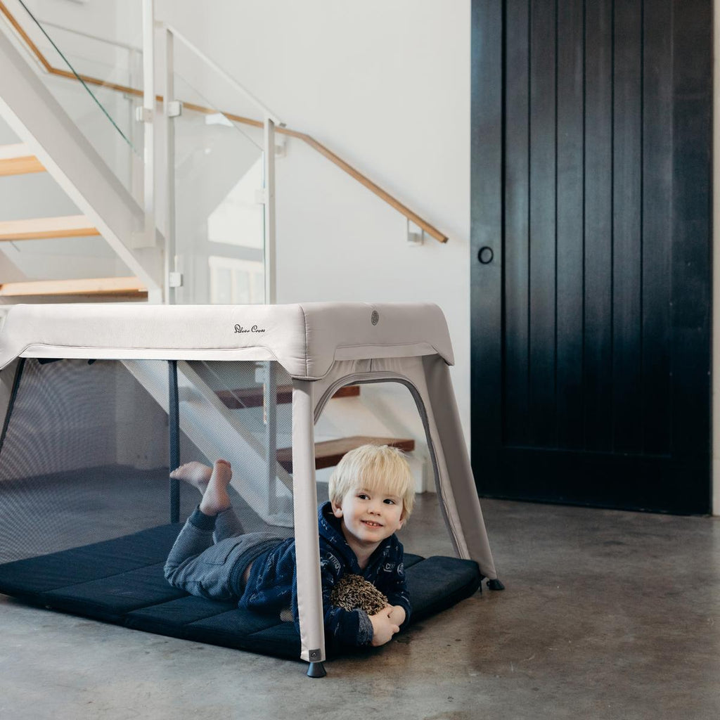 Silver Cross Slumber Stone 3-in-1 Travel Cot - Carbon