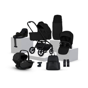 Silver Cross Breez Ultimate 360 Car Seat Bundle - Onyx