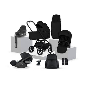 Silver Cross Breez Ultimate 360 Cloud T Black Car Seat Bundle - Onyx