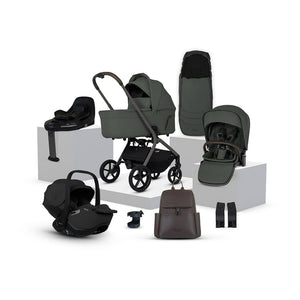 Silver Cross Breez Ultimate 360 Car Seat Bundle - Pewter