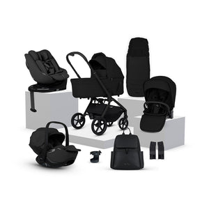 Silver Cross Breez Ultimate 360 Family Car Seat Bundle - Onyx